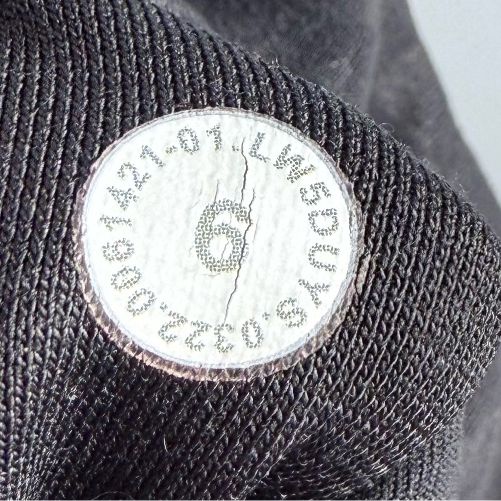 Lululemon Align High Rise Pant 25" Segment Emboss Black Leggings 6 Nulu W5DUYS - Picture 7 of 15